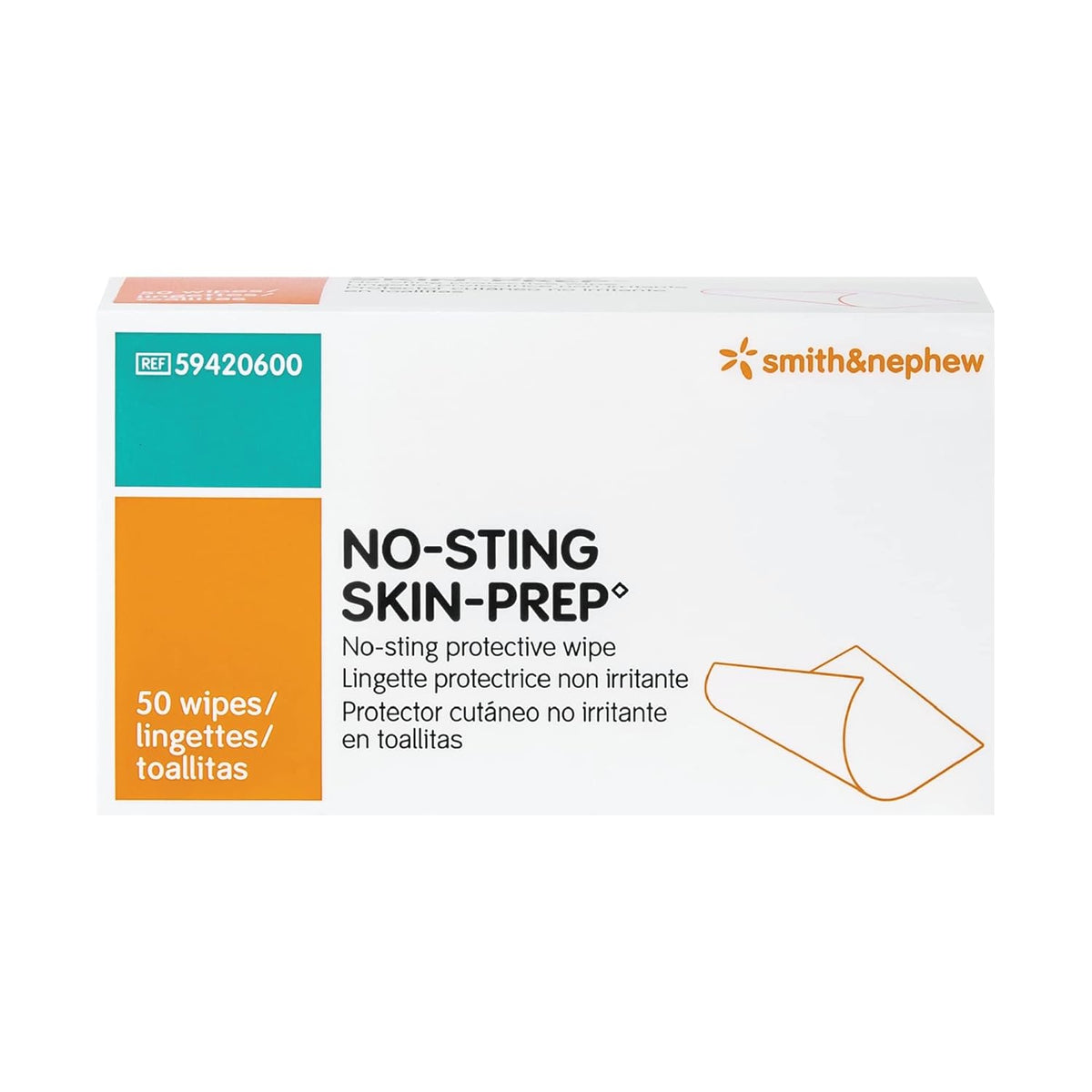 Smith & Nephew 59420600 Skin-Prep No Sting Protective Barrier Box of 5 ...