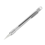 Soapstone Round Silver Aluminum Marker Holder - Dependable Expendables