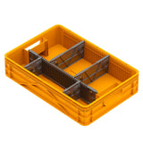 Sol Quarter Size SidioCrate with dividers is perfect for smaller video and film camera parts or accessories - Dependable Expendables