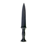 Spear Pointed Tactical Poly Training Knife Dagger Prop with 8.5 Inch Blade Geometric Pattern Handle -  Dependable Expendables