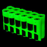 Storacell AA - 12 Pack Moonshine glow in the dark Battery  Caddy - Dependable Expendables