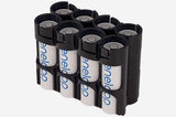 Storacell Magnetic AA - 8 Pack Black Battery Caddy - Dependable Expendables