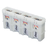 Moonshine Storacell Slim Line 9V - 4 Pack Glow in The Dark Battery Caddy - Dependable Expendables
