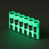 Storacell Slim Line AA - 6 Pack Glow in The Dark Moonshine Caddy - Dependable Expendables