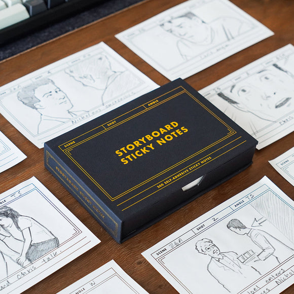 Storyboard Sticky Notes are intuitive and functional tools for planning a film, animation or sequence - Dependable Expendables