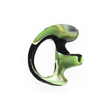 Camo Ear mold for Acoustic Tubes used with walkie talkies in video, film and live event production.
