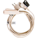Tan On Set Headsets FilmPRO Solo Surveillance Headset 2-Pin Motorola M1 Connector - Dependable Expendables