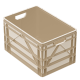 The Tan SIDIOCrate Full Size Crate is the go-to crate for large-scale Video and Film equipment storage and organization - Dependable Expendables