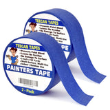 Teegan Tapes blue Painters Tape 2-Pack Dependable Expendables