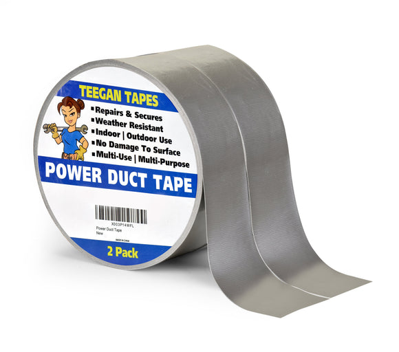 Teegan Tapes Power Duct Tape 2-Pack