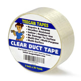 Teegan Tapes Clear Duct Tape for video, film and theater production.