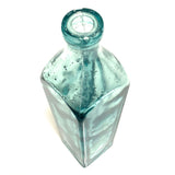 Translucent Light Blue SMASHprops Breakaway Top Shelf Square Scotch bottle - Dependable Expendables