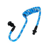 Tubeez Blue Steel Stylish Surveillance Acoustical Tube for Walkie Talkies used in video, film and live event production.