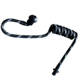 Tubeez Smoke Stylish Surveillance Acoustical Tube for Walkie Talkies used in video, film and live event production - Dependable Expendables