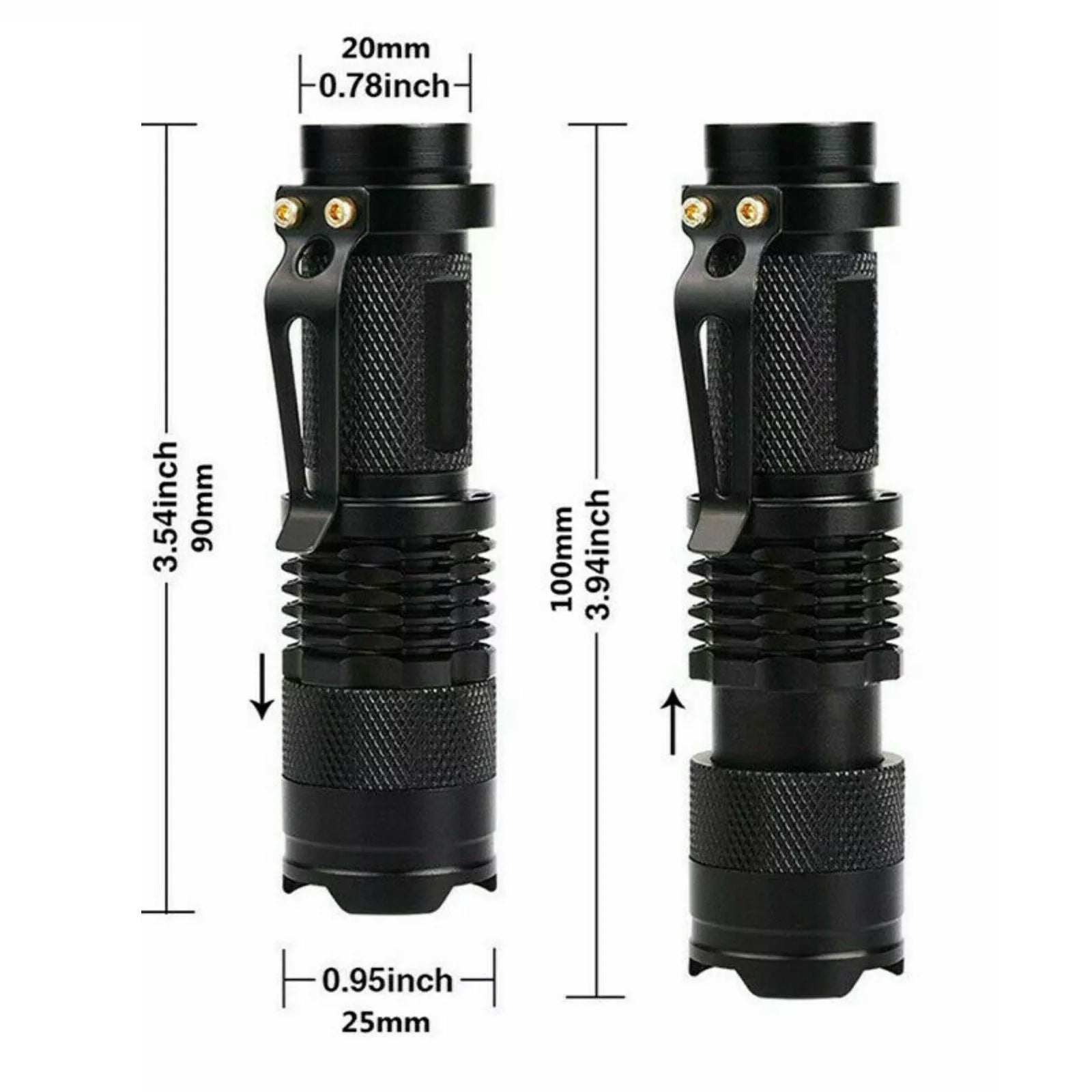 UV Flashlight 395nm Black Light