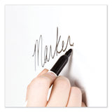 U Brands Medium Point Low-Odor Dry-Erase Markers with Erasers, Medium Bullet Tip, Black - Dependable Expendables