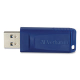 Verbatim Classic USB 2.0 Flash Drive, 64 GB, Blue - Dependable Expendables