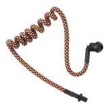 Walkie Woogies acoustical tube walkie talkie accessory in Tangerine - Dependable Expendables used in video, film and live event production.