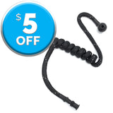 Walkie Woogie WW07 Safety Black acoustical tube walkie talkie accessory used in video, film and live event production - Dependable Expendables