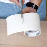 Gaffer Power 4" Patch & Shield Power All Weather Patch Tape 4 inch X 5 ft (White)