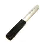 Silver and Black 9.5 Inch Training Knife - Solid Rubber Contact Prop with Safe Blade - Dependable Expendables