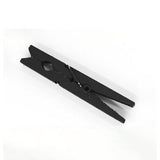 C-47s Wooden Clothespins (Black) 24 Pack