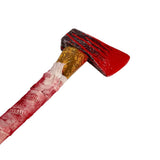 Foam Rubber 22.5 Inch Medium Sized Hatchet Axe Prop for cosplay or Halloween costume.