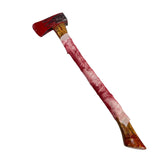 Foam Rubber 22.5 Inch Medium Sized Hatchet Axe safety prop for safe stunt work or choreographed fight scene for television, film or live theater.