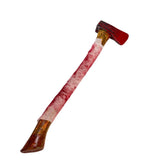 Foam Rubber 22.5 Inch Medium Sized Hatchet Axe safety prop for safe stunt work or choreographed fight scene for television, film or live theater.