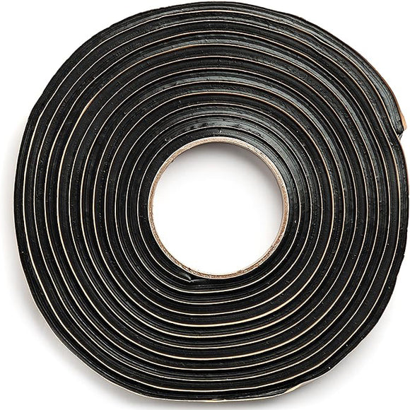 This Black Butyl Double Sided Tape Roll is your versatile solution for sealing gaps and reducing noise - Dependable Expendables