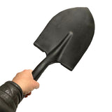 D-handle Short Round Point Shovel Safe Prop for Television, Film and Stage stunt work - Dependable Expendables