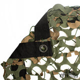LA Rag House Camo Net Green