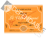 SMASHProps Single Self Adhesive Snirmoff Bottle Label - License and Royalty Free for Film Use Dependable Expendables Dallas Texas Champagne