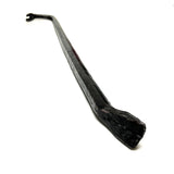 Black Foam Rubber Crowbar safe prop for television, film or live theater stunt work and choreographed fight scenes