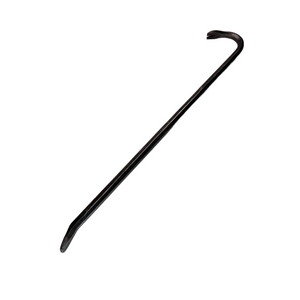 Black Foam Rubber Crowbar safe prop for television, film or live theater stunt work and choreographed fight scenes
