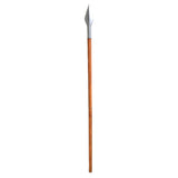 Foam Rubber Spartan Silver Spear  Head Simulated Wood safe prop for television, film and live theater stunt work or action scenes.