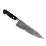 Plastic 13 Inch Chef’s Knife Silver Blade and Black Handle - Dependable Expendables