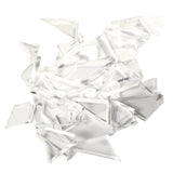 Crystal Clear Silicone Rubber Shattered Glass shards safe prop for Television, movie or live stage stunt work and choreographed fight scenes.
