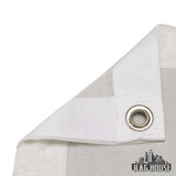 LA Rag House Double Scrim White