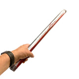 Bloody Foam Rubber Metal or Lead Pipe Replica Safe Prop for television film and live theater action and stunt scenes.