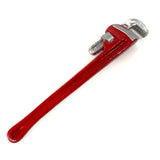Extra Large Red Foam Rubber Stunt 24 Inch Pipe Wrench Safe prop for television, film or live theater stunt work and choreographed fight scenes.