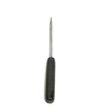 Silver and Black 9.5 Inch Training Knife - Solid Rubber Contact Prop with Safe Blade - Dependable Expendables