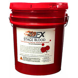 Five gallon bucket of red Pro stage blood for television, film or live theater visual effects - Dependable Expendables