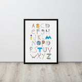 DECOR | ABCs of Filmmaking - Minimalistic Vertical Printed Poster