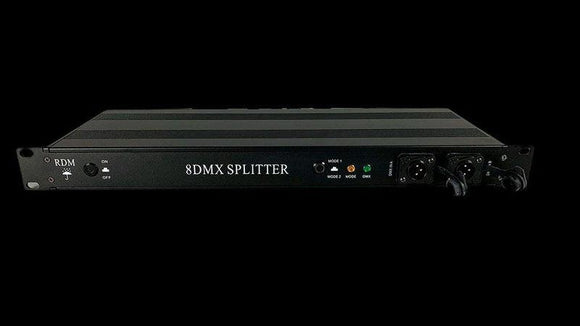 The GAMMA DMX Splitter 8 is a simple, 2-port DMX splitter.- Dependable Expendables