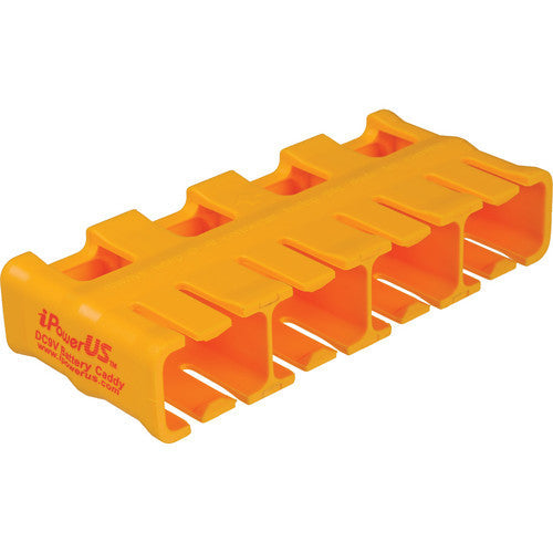 Yellow iPower 4-Bay 9V Battery Caddy - Dependable Expendables