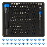 Mahi Driver Kit 112 Bit Drivers includes phillips, hex, spanner, square, pozidrive, spline, tri-wing, clutch, Pentalobe, Schrader, triangle, oval, nut driver, gambit, JIS, spanner, flathead, torx, hook drive - Dependable Expendables