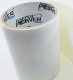 Gaffer Power 4" Patch & Shield Power All Weather Patch White Tape Dependable Expendables