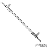 Modern Studio Equipment 27 1/2 Inch 2-Way Telescoping Baby Arm Silver