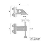 Modern Studio Equipment Mini 5/8" Speed C-Clamp